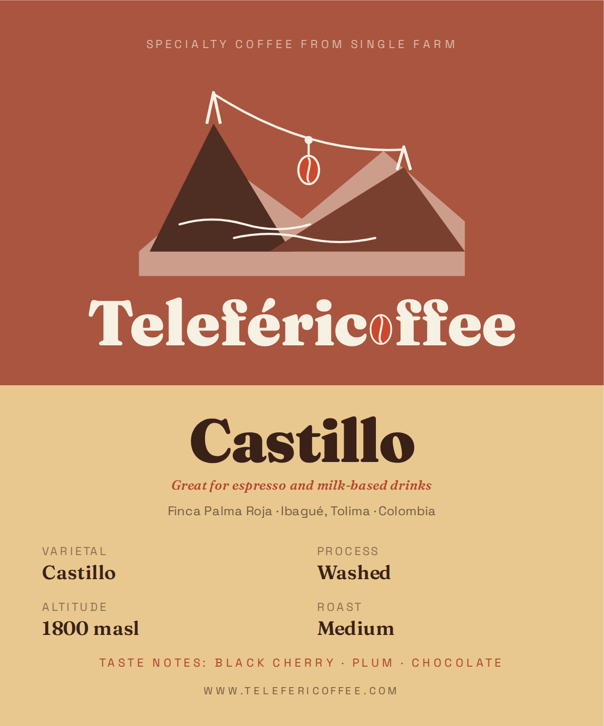 Castillo Washed - "Cherry Wine"