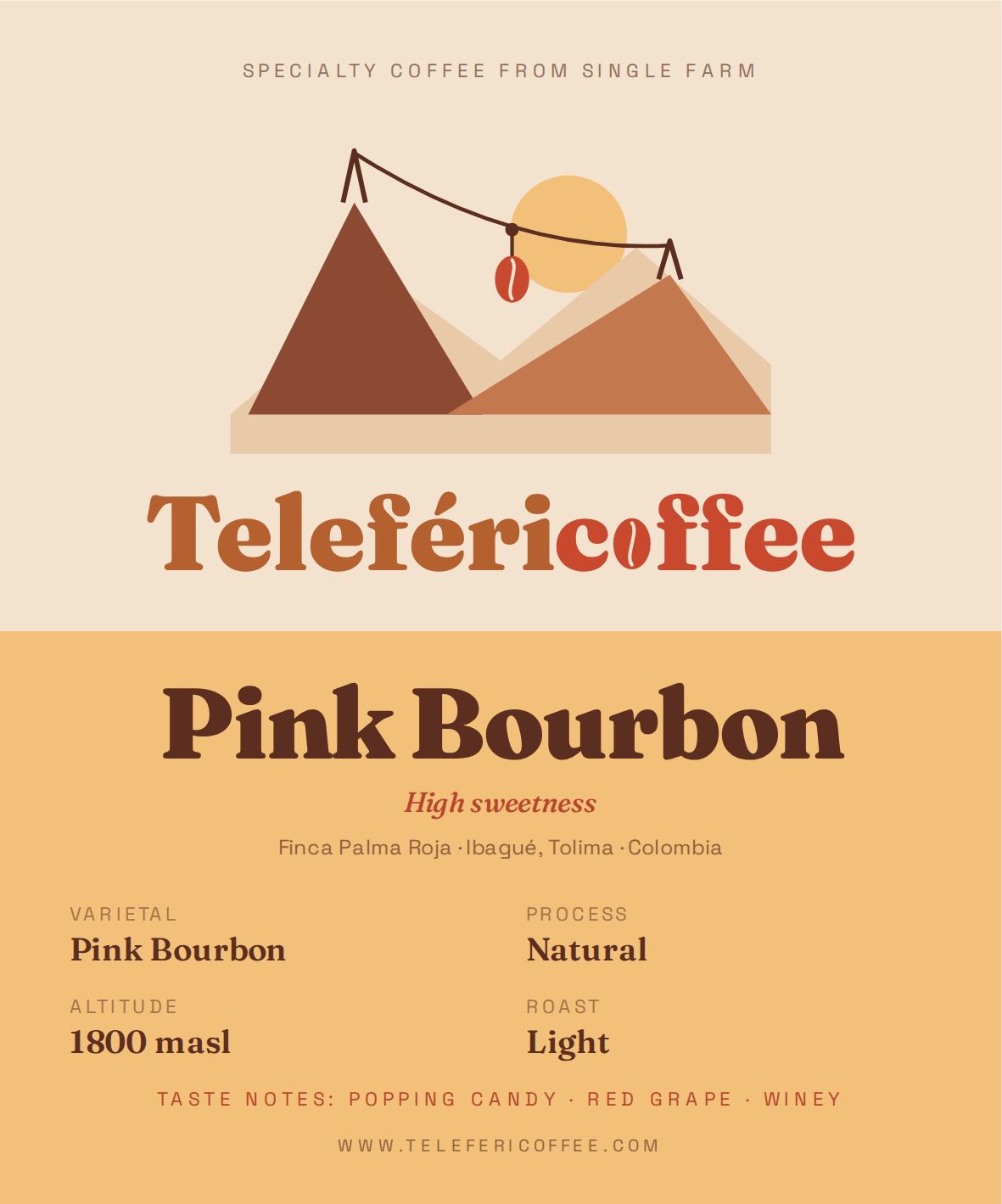 Pink Bourbon Natural - "Telepatía"