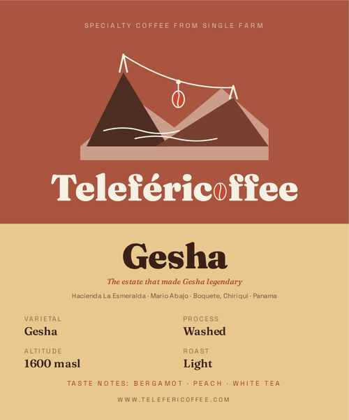 Gesha Washed from Hacienda La Esmeralda - "Here Comes the Sun"